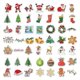 thumbnail image 4 of 100Pcs Christmas Themed Party Stickers Pack Envelope Skateboard Luggage Laptop Graffiti Decal, 4 of 5