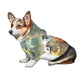 thumbnail image 6 of Uemuo Seashell On The Beach for Winter Dog Hoodie Sweatshirts with Pockets Warm Dog Clothes for Small Dogs Chihuahua-Large, 6 of 8