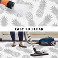 thumbnail image 5 of Pineapple Outdoor Rug for Patio/Deck/Porch, Non-Slip Large Area Rug 3 x 5 Ft, Grey Summer Tropical Fruit Minimalist Texture Indoor Outdoor Rugs Washable Area Rugs, Camping Rug Carpet Runner, 5 of 8