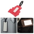 thumbnail image 4 of Unique Bargains 1 Pc Fashionable Luggage Tag for Travelling Red Soft Rubber, 4 of 4