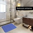 thumbnail image 5 of Absorbent Soft Memory Foam Mat Bath Bathroom Bedroom Floor Shower Rug Decor Green, 5 of 6