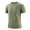 Army Green, variant on fatyb Workout Running T-Shirts for Men Casual Short Sleeve Athletic Tees Tops Mens Gym Sports Shirts