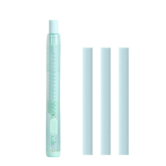 Pen Category Eraser Set — Mechanical Shape Eraser Retractable Stationery Tool for Writing and Art
