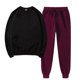 thumbnail image 1 of Puntoco Jersey De Cuello Redondo Sólido para Mujer Pantalones Deportivos Informales Conjunto Deportivo Liquidación Puntoco Puntoco-5558, 1 of 5