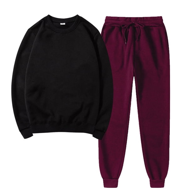 Puntoco Jersey De Cuello Redondo Sólido para Mujer Pantalones Deportivos Informales Conjunto Deportivo Liquidación Puntoco Puntoco-5558