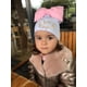 thumbnail image 4 of Gorro con lazo para recién nacido, gorro de invierno con letras de Príncipe, princesa dorada, corona, 4 of 4