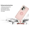 thumbnail image 4 of UYWGF-for Cricket Outlast 5G 2024 Case Compatible for ATT AT&T Motivate Pro 5G Phone Case SN509 Cover [with Tempered Glass Screen Protector][ 2MM Thickening Super Protection][Ring Support] Pink, 4 of 4