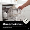 thumbnail image 6 of Just Cook 2 Section Microwave Safe Stainless Steel Bento Box 900 ml - Coconut Milk, 6 of 8