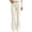 White, variant on BXJX Girls Yoga Leggings 10-12, Sports High Stretch Elastic Waist Slim Flare Pants Purple