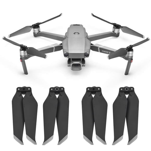2 Paires de Pales d'Hélices 8743F à Faible Bruit à Dégagement Rapide pour DJI Mavic 2 Pro/Zoom