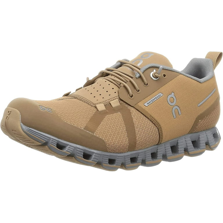 aoqon ON RUNNING Men's Cloud Waterproof Casual Shoe, Chai/Lunar