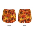 thumbnail image 3 of Balery Sunflower4 Pantalones cortos deportivos para mujer con forro y dos bolsillos, elásticos, para entrenamiento, gimnasio, yoga-X-Large, 3 of 7