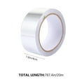 thumbnail image 2 of FUTUREORYY 2Pcs Adhesive Aluminium Tape Silver for Home Repairing Work, 2 of 7
