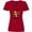 Red, variant on Inktastic Cinco De Mayo Let's Fiesta Cute Cactus with Sombrero Women's V-Neck T-Shirt