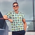 thumbnail image 4 of Balery Lighthouse Camisa Polo de Hombre con Estampado, de Manga Corta y Tejido Medio, Camisa Tipo Golf Polo-Medium, 4 of 6
