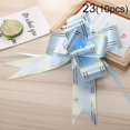 thumbnail image 1 of Cintas de lazo de tracción para regalos, envoltorios de flores para eventos de boda, decoración de cumpleaños, Feliz Año Nuevo, decoración de paquete de regalo de Navidad, 10 piezas, 1 of 4