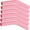 Pink, variant on Silicone Straw Tips 6pcs Food Grade Reusable for 8mm Straw