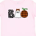 thumbnail image 4 of Inktastic Boo Halloween Ghost and Plaid Pumpkin Boys or Girls Baby T-Shirt, 4 of 5