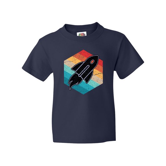 Inktastic Rocket Ship Retro Space Youth T-Shirt