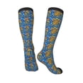 thumbnail image 5 of Lsque Sea Turtle Printed Crew Socks Men's Women's LightWeight Thin Casual Calf Socks ,Knee High Socks,Cotton Socks, 5 of 9