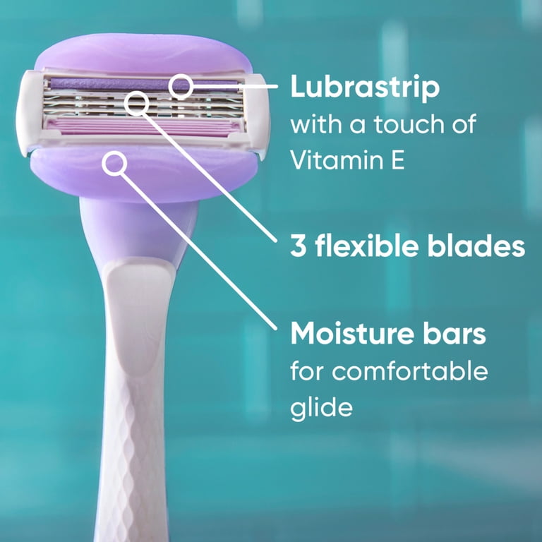 Venus ComfortGlide with aTouch of Vitamin E, Women's 3 Blade