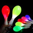 thumbnail image 3 of LED Flashing Maraca Lanyard Percussion Musical Instrument Concert Favor Toy, 3 of 10