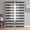 Black, variant on Sheer Curtains 72 Inches Long 2 Panels Set for Bedroom, Boho Black Stripe Semi Sheer Curtains for Windows, Abstract Geometric White Minimalist Voile Window Treatments Rod Pocket Curtain