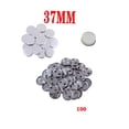 thumbnail image 2 of 100 Sets Badge Button Pin Round DIY Button Badge for Button Maker Machine 25-75mm DIY Blank Materials Badge Accessories, 2 of 5