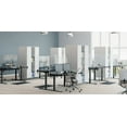 thumbnail image 2 of RECLAIM® Acrylic Sneeze Guard Desk Divider - 48" x 30" Clamp-On, Clear, 2 of 12