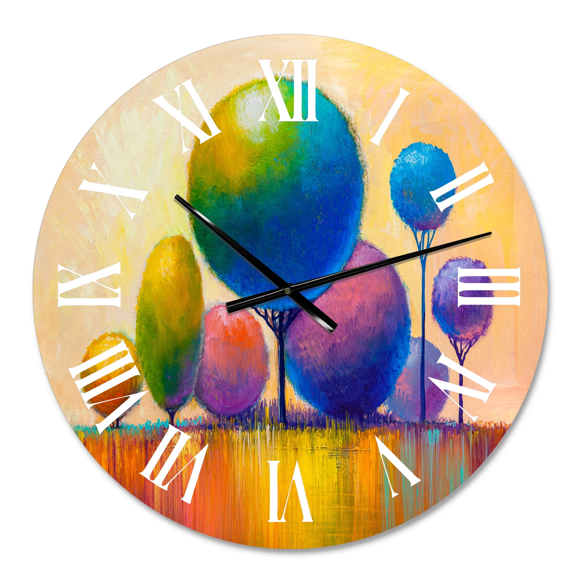 Designart 1 in Quartz Modern/Contemporary Wall Clock