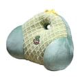 thumbnail image 2 of Honmine Lumbar Support Cushion, Office Chair Back Pillow with Straps, Memory Foam Seat Cushion for Desk Chair, Car Seat, Gaming Chair, 2 of 6