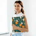 thumbnail image 6 of FORMRS 3 Ring Binder with Pockets 1.5" D-Rings Clip Board 200 Sheets Capacity, Orange Leaves, 6 of 8