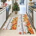 thumbnail image 2 of Beautynvta Fall Kitchen Rugs Set of 2, Fall Kitchen Decor, Gnomes Pumpkin Kitchen Mats for Halloween Thanksgiving Kitchen Decor, 15.7''x23.6''-15.7''x47.2'', 2 of 6