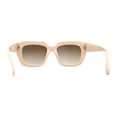 thumbnail image 2 of Mod Womens Thick Plastic Oversize Angular Cat Eye Sunglasses Beige Brown, 2 of 4