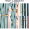 thumbnail image 4 of ZYNERY 2 Pcs Magnetic Curtain TieBacks, Curtain Rope Holdbacks Buckles,Window Tie  for Home Office Hotel Window Decorative(Gold), 4 of 7