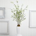 thumbnail image 4 of Nearly Natural 1473 Saule Nocturne dans un Pot Blanc, 4 of 4