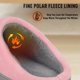 thumbnail image 5 of ZHAOCHENG ZapatillasMujerInviernoZapatillasHombreCálidoAnimalZapatillasFelpaCálidoCómodoZapatillasHogarMemoriaEspumaAntideslizanteInviernoZapatillasUnisexGR39-40EU, 5 of 5