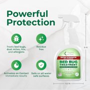 Hygea Natural Lice, Mite, and Bed Bug Spray Treatment Insect Killer, Extra Strength, 24 fl oz