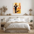 thumbnail image 5 of 1.5-Inch Thick Canvas Print Wall Art for Living Room, Bedroom, Office or Entryway – Decorative Wall Decor with Tropical Beach Sunset Palm Trees Cabanas -36 x 24x 1.5 in, 5 of 9
