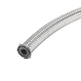 thumbnail image 7 of Unique Bargains 10 Ft 4AN Fuel Hose Braided CPE Oil Fuel Gas Line Hose Silver AN4 1/4", 7 of 7