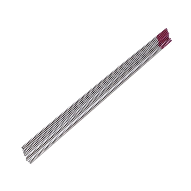 Varillas De Electrodos De Tungsteno, 10 Uds., 1,0x150mm, Acabado Alto, Suavidad, Amplia Aplicación, Material De Tungsteno Para Soldadura Por Arco De Argón