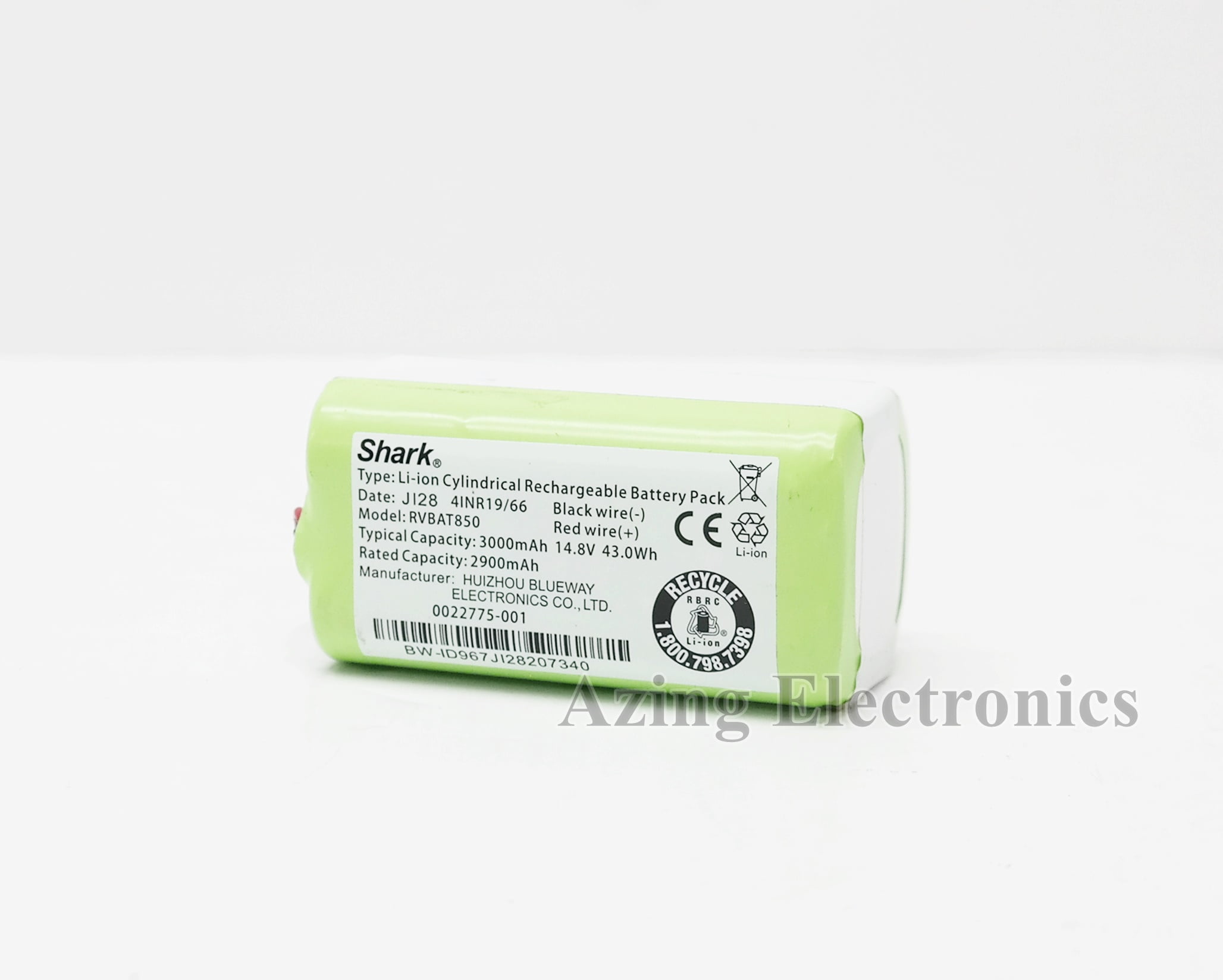 Used Genuine Shark Replacement Battery RVBAT850 for Shark Ion Models