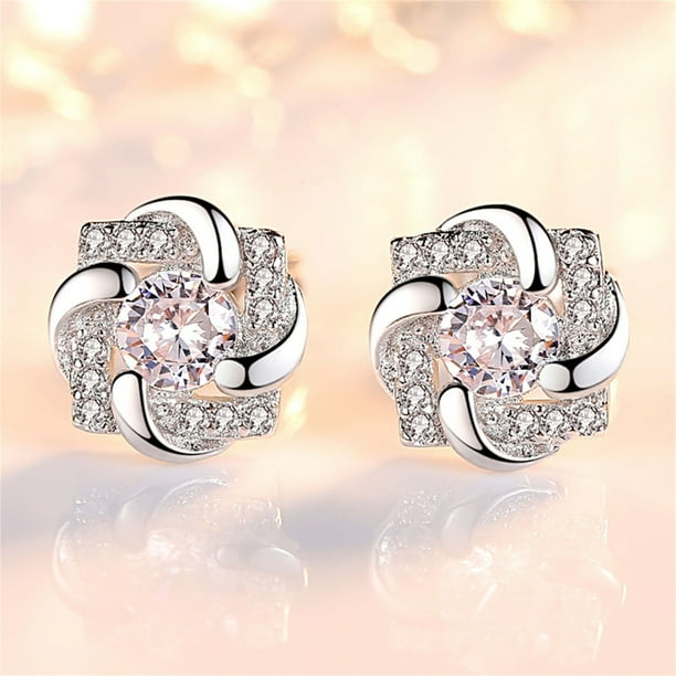 Pendientes de corazón eterno para mujer | Joyería de aleación | Accesorios elegantes para mujer | Pendientes colgantes ligeros para niña | Regalo perfecto para fiestas de trabajo y uso diario