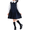 Navy, variant on Uniforms Girls Jumper Dress Kick Pleat Sleeveless Dresses Preppy Clothes