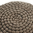 thumbnail image 6 of Rosalyn Fabric Round Pouf Ottoman, 6 of 7