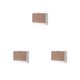 thumbnail image 3 of Bewildely Jabonera Montado en la pared Colgante Desmontable Escurridor impermeable Cajas de almacenamiento sin perforación Hogar 1 rejilla / Type1 NO1, 3 of 6
