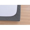 thumbnail image 3 of the Season Essentials Wrinkle Free Sheet Sets with Deep Pockets &amp; Stain Resistant, 1800 Thread Count Bamboo Based, Gray, Twin, 3 of 6