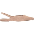 thumbnail image 6 of Sam Edelman Connell Cappuccino Pointed Toe Slingback Fashion Flats Shoes (Cappuccino, 5), 6 of 6