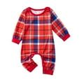thumbnail image 2 of Santa Claus Express Matching Family Pajamas, Family Matching Outfits Cozy Matching Pjs for a Cohesive Family Look (Red), 2 of 5