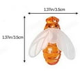 thumbnail image 3 of Cadena de luces LED con abejas pequeñas - Impermeable, funciona con pilas - 10 luces de color cálido - Para decoración de exteriores (jardín, patio) e interiores - Fácil de colgar, sin cableado, 3 of 8